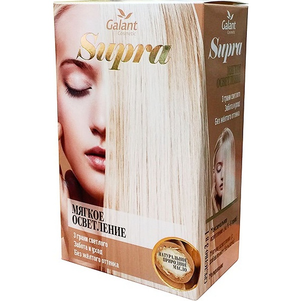 Галант косметик супра осветлитель для волос для мелирования